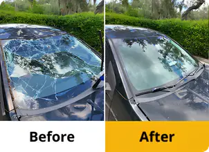 before after